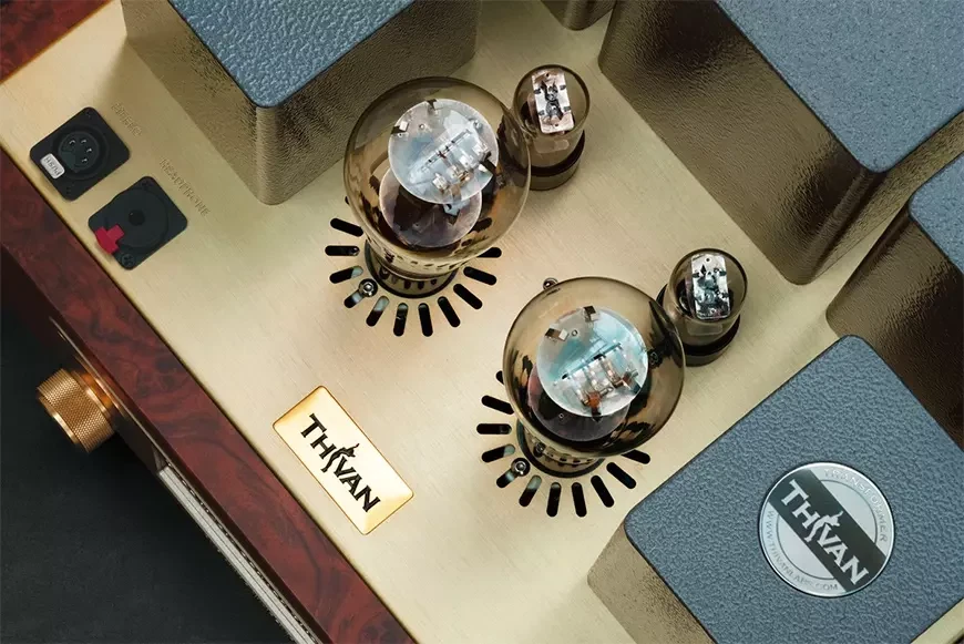 Tube preamplifier with network streamer Thivan Labs TMS-9 Premium