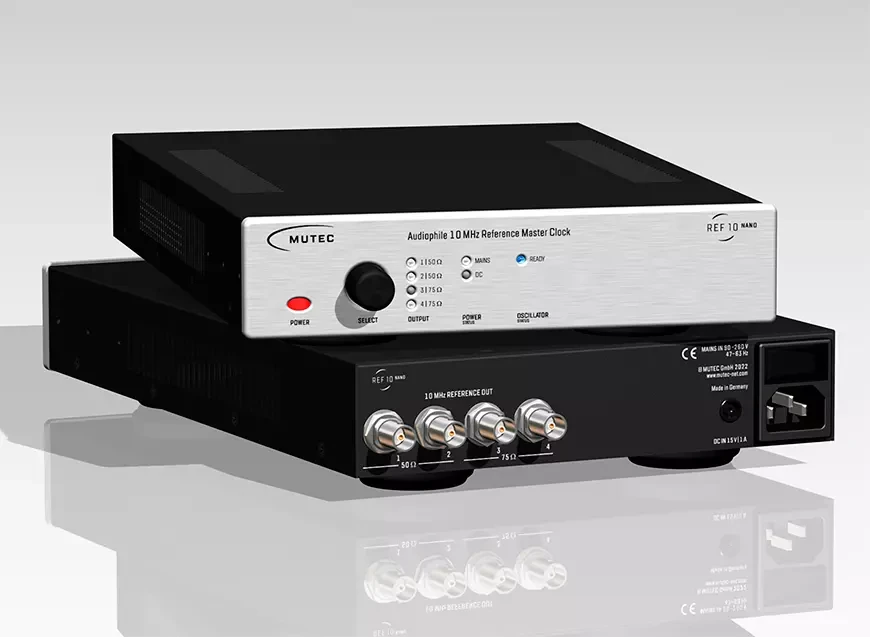   External clock generator Mutec REF10 NANO