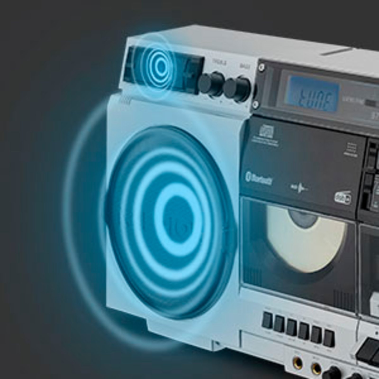 Rich sound reproduction