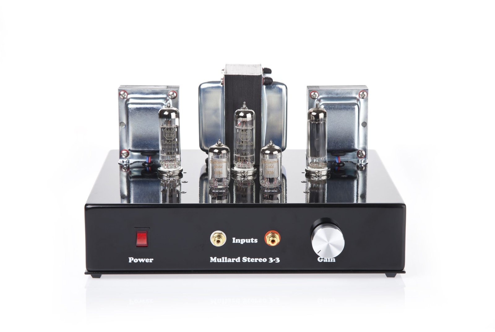 The Mullard 3-3 in stereo form.