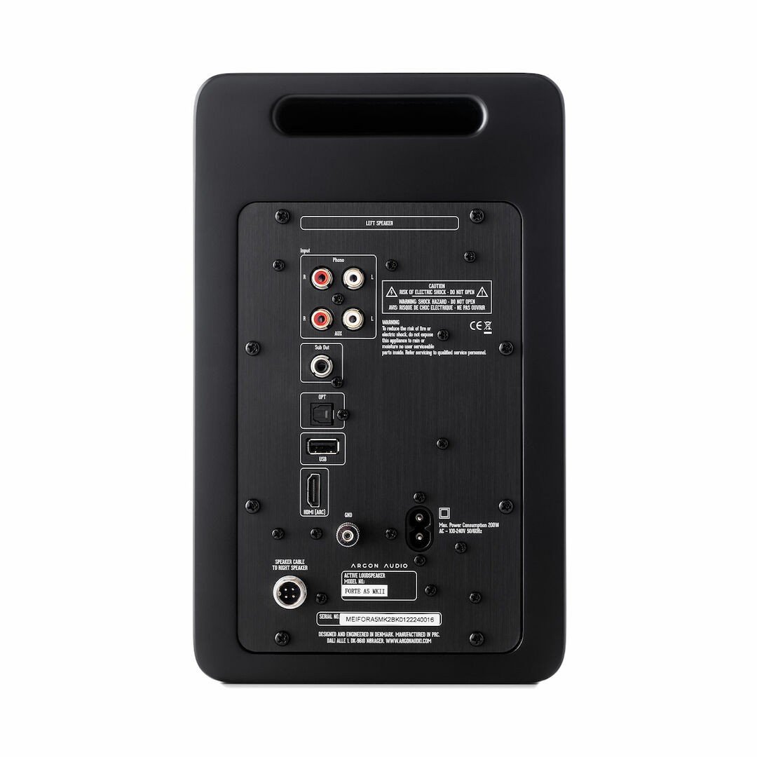ARGON AUDIO FORTE A5 MK2 BACK PANEL