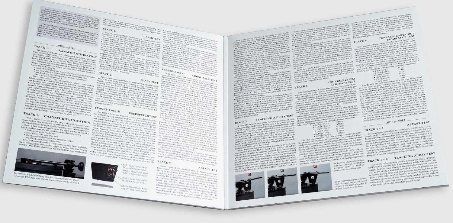 Pro-Ject Vinyl Essentials: Special Disc For Proper Turntable Setup