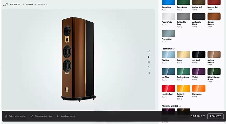 AudioSolutions launches online speaker configurator