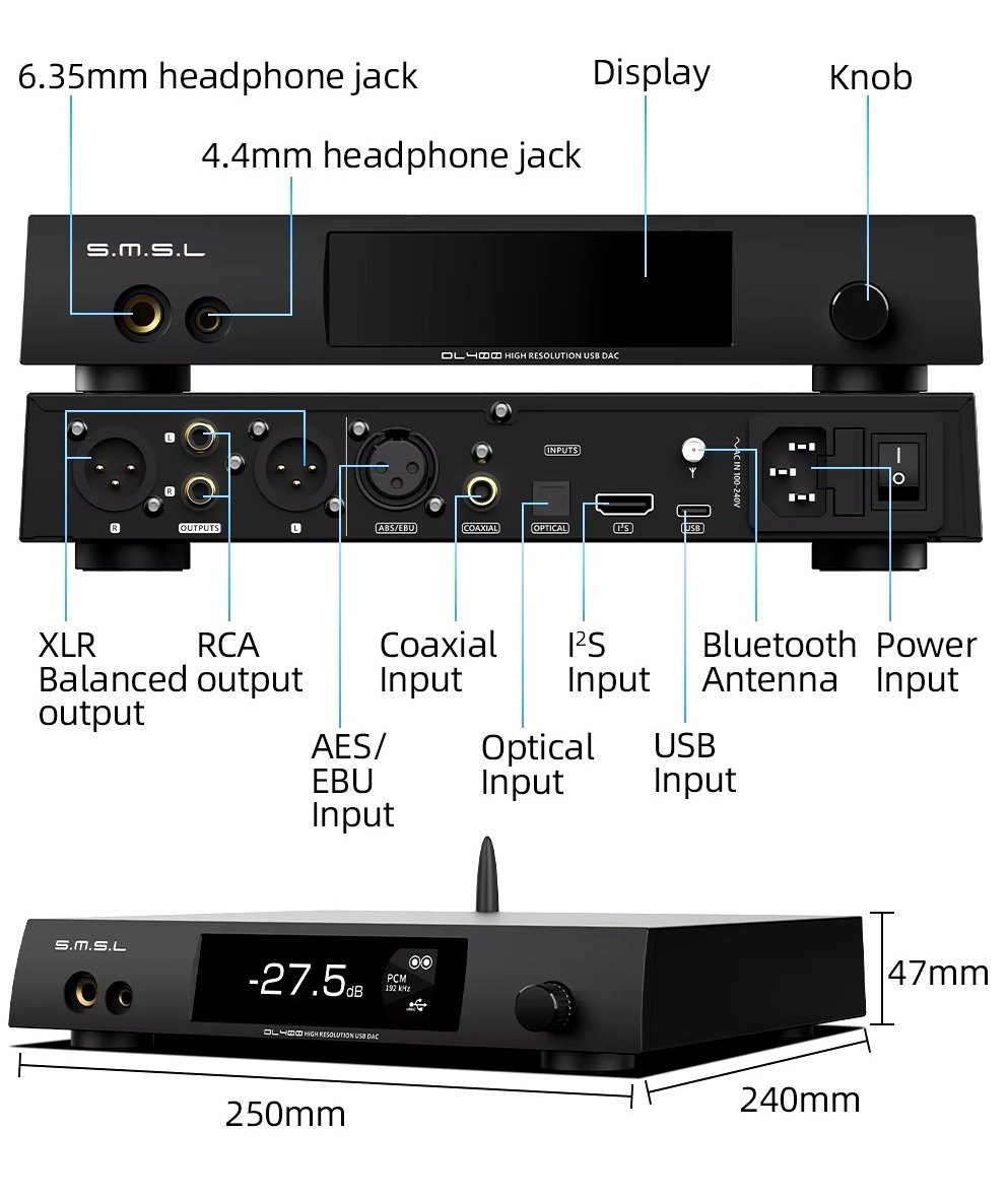 SMSL DL400