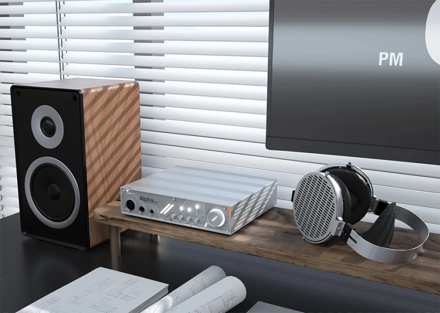 External DAC with headphone amplifier D&A Alpha Pro