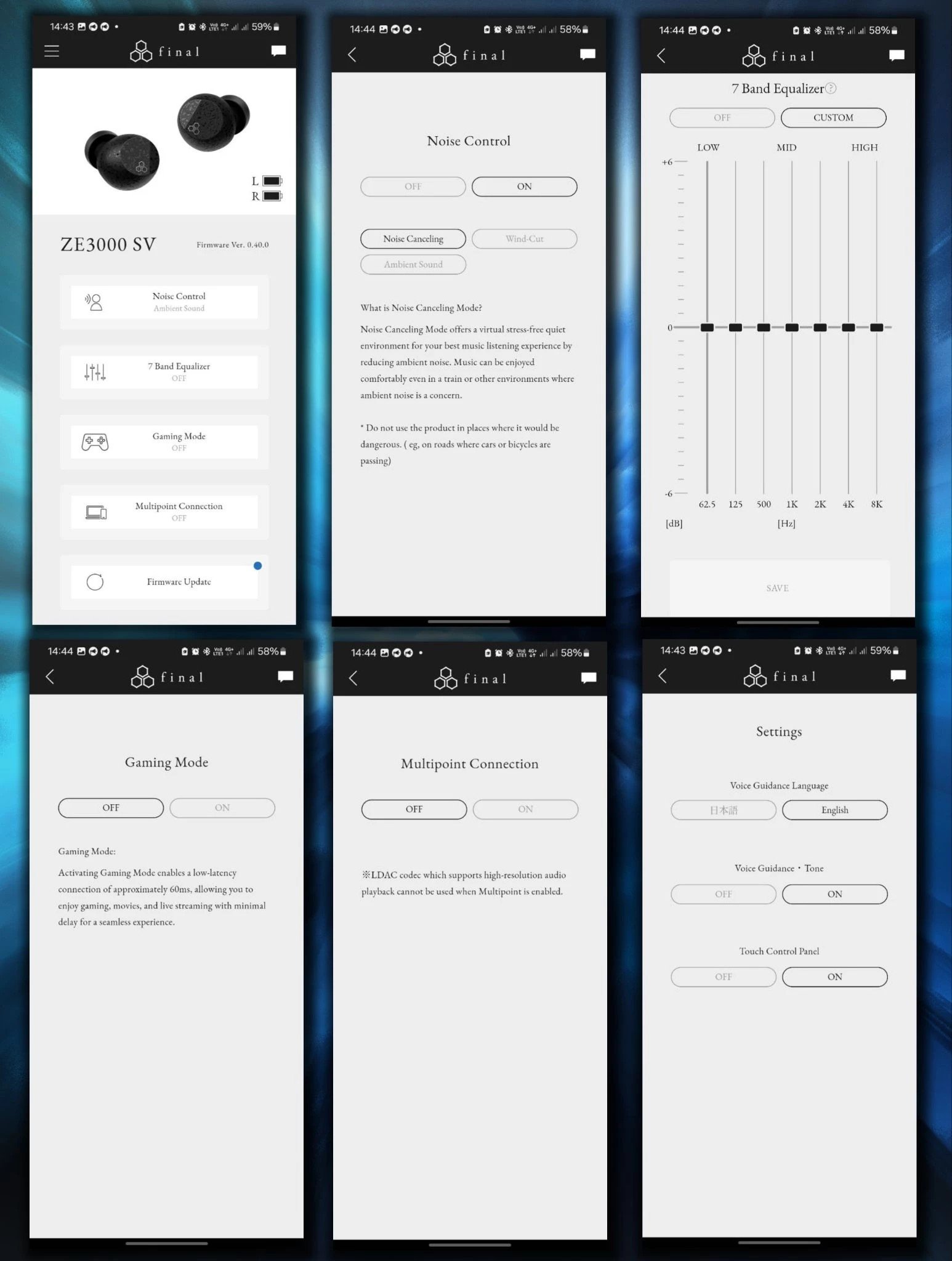 The proprietary Final Connect application is available in the App Store and Google Play for free