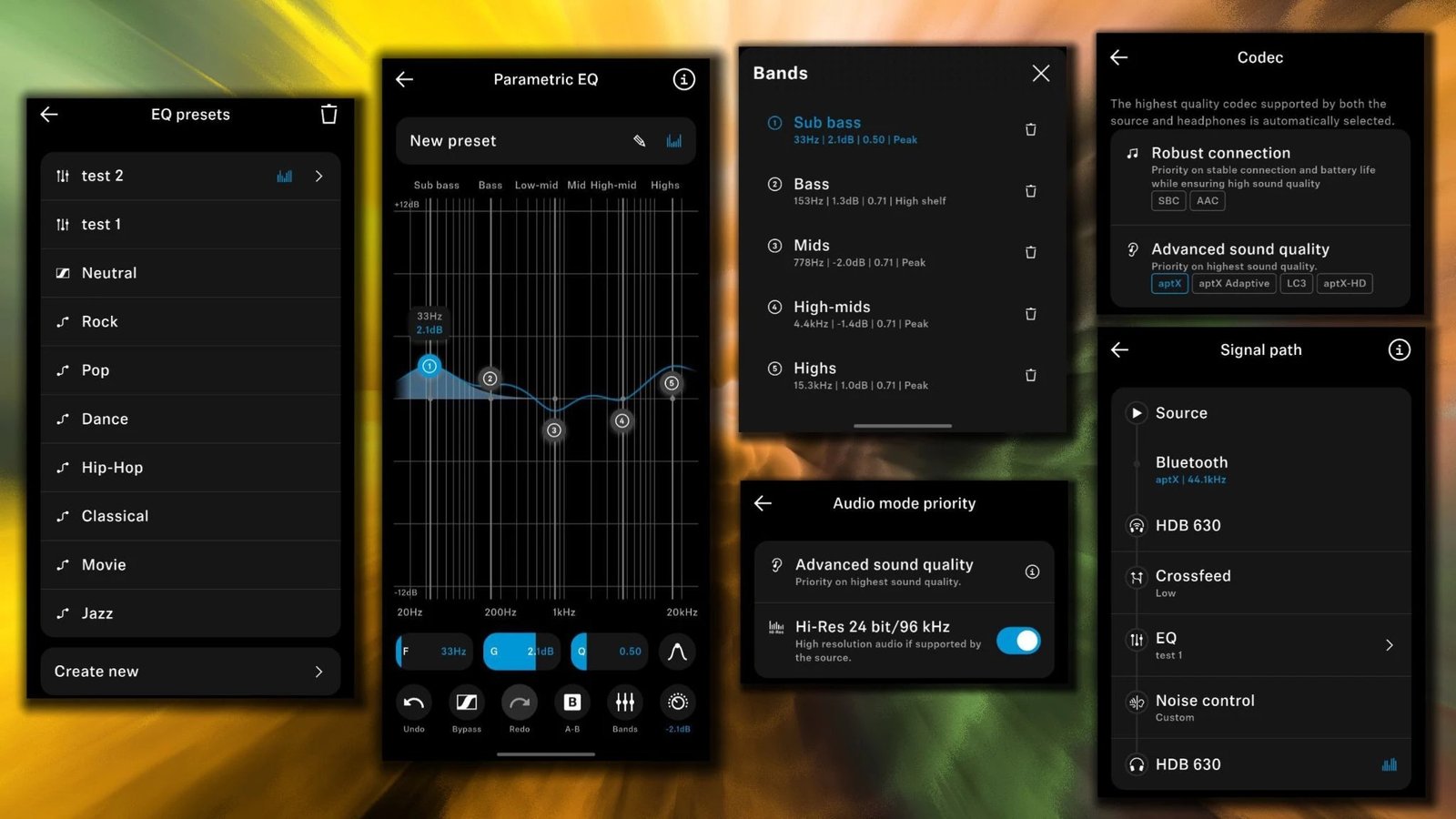 There are three ways to adjust the sound, each suited to different scenarios and user experience levels.