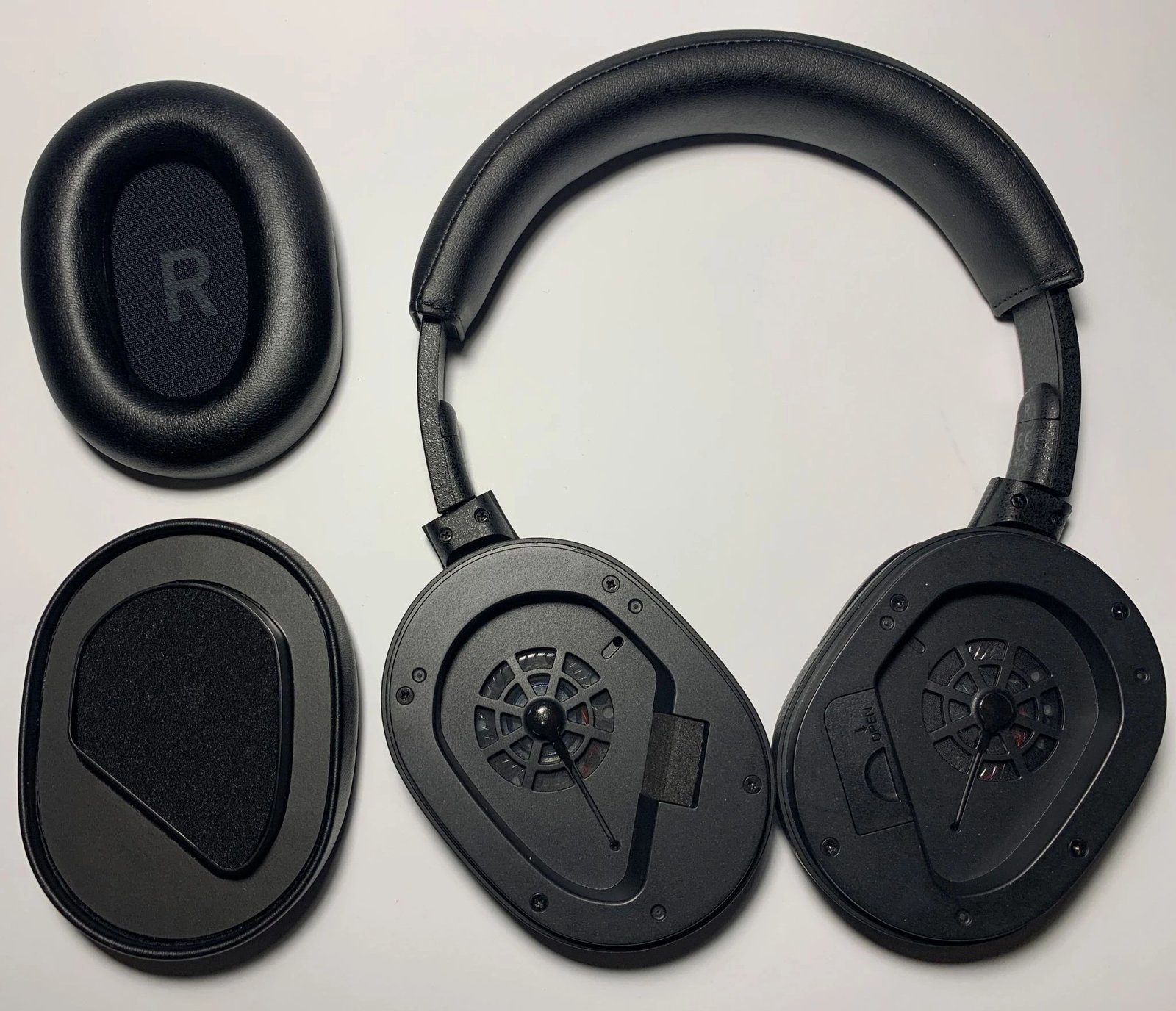 The earcups are held on by magnets and are easily removable, so if necessary, they can be replaced without any problems