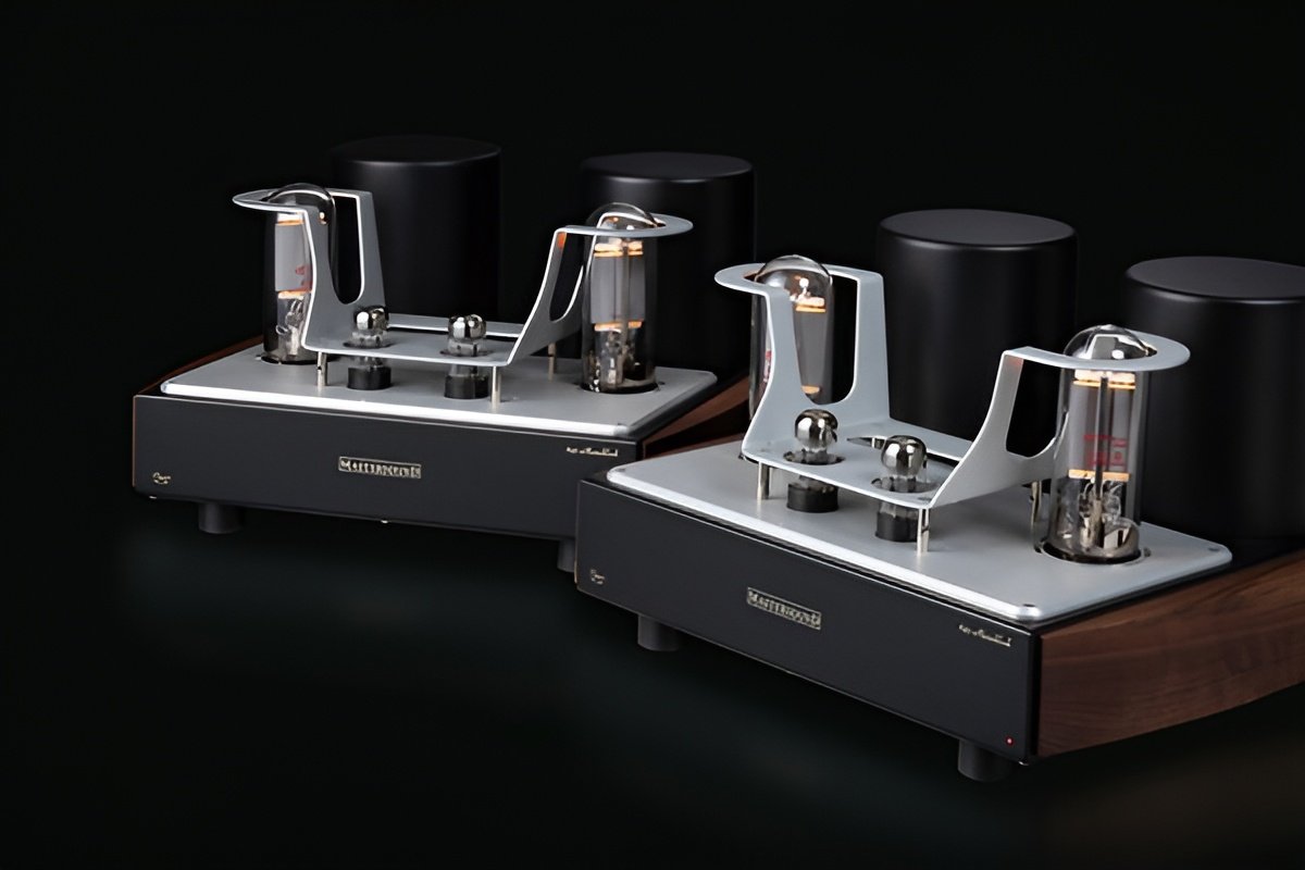 The design is undeniably Master Sound. The 845, towering over the output transformer like a massive pillar, is truly majestic