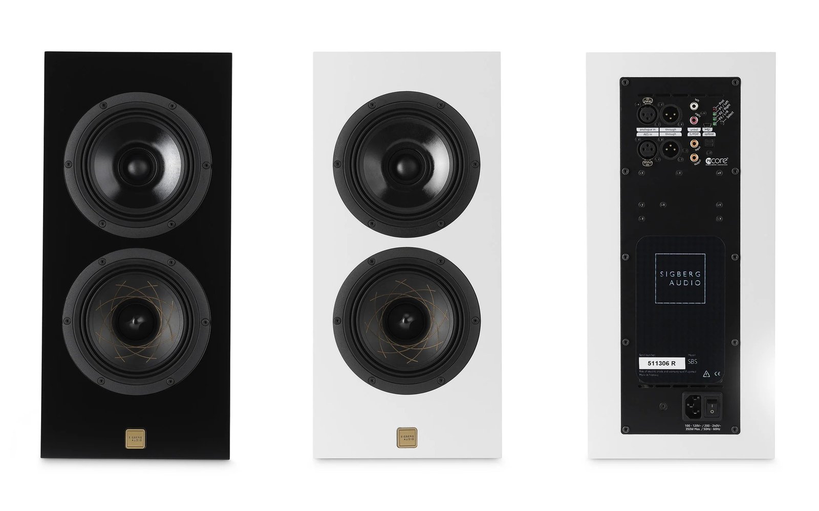 Sigberg Audio's modular speaker system was designed from the ground up for use with one or more subwoofers. It integrates seamlessly with the Sigberg Audio Inkognito or 10D subwoofers without any installation, delivering a full-range soundstage unmatched in compact monitors.
