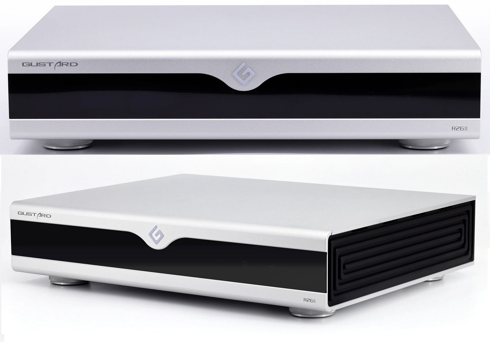 Power is provided by two independent toroidal transformers with separate lines for the digital and analog circuits.