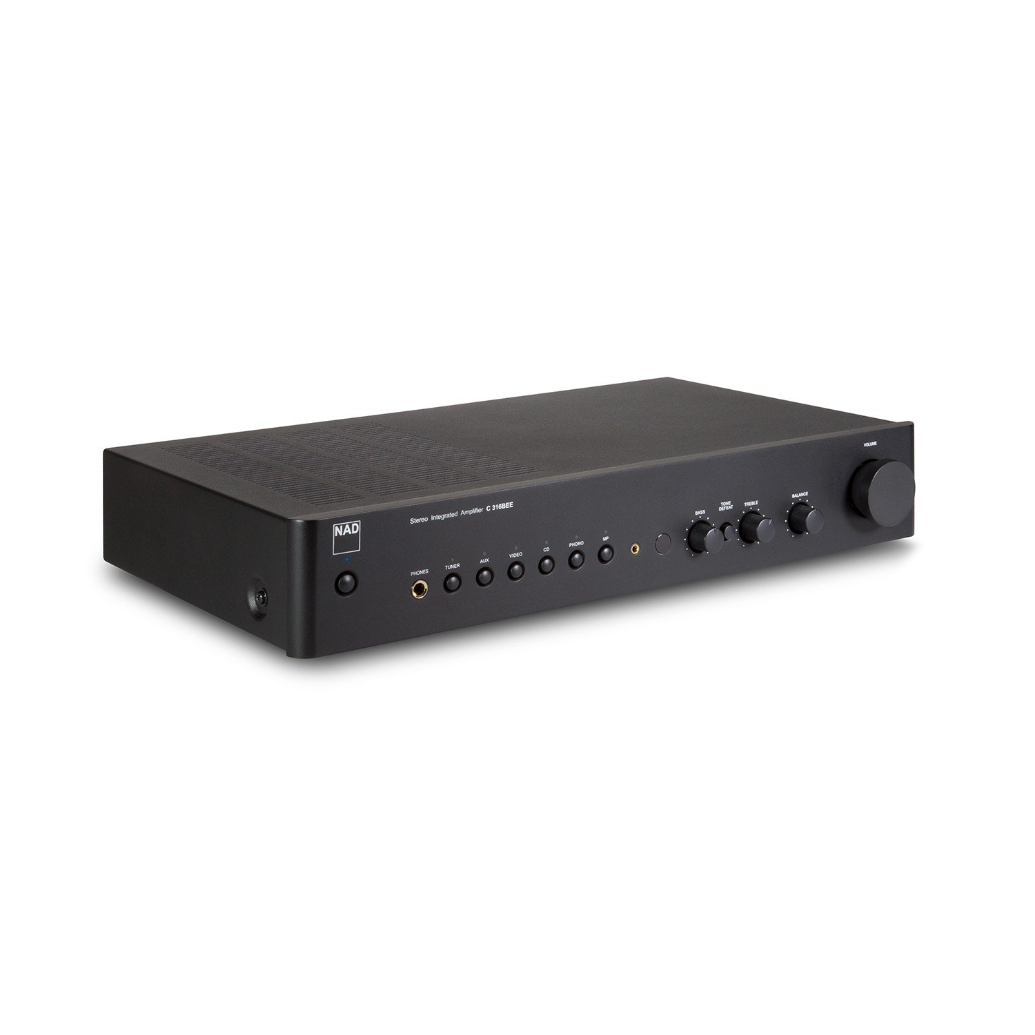 NAD C316 v2 – compact, analog stereo amplifier with good hi-fi sound, impressive power and dedicated turntable input
