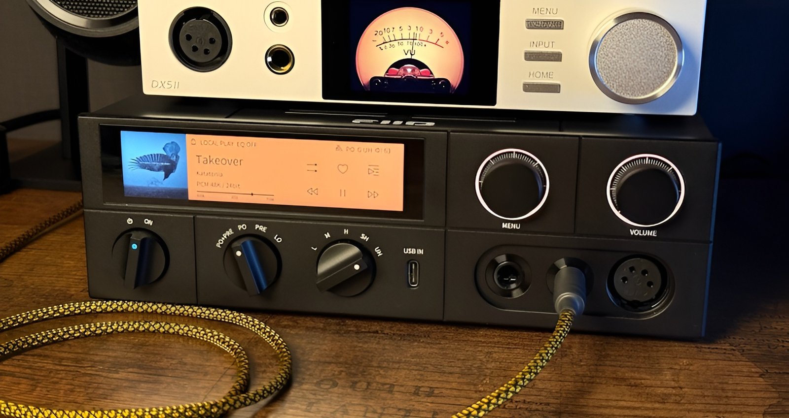 A wide range of inputs and outputs makes the K17 a true hub for headphones, speakers, and digital sources.